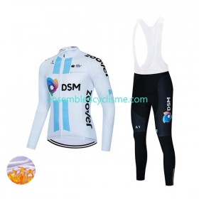 Tenue Maillot M/L + Collant à Bretelles Hiver Thermal Fleece 2022 Team DSM N002